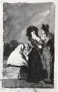 Francisco Goya Las Viejas se salen de risa oil painting reproduction